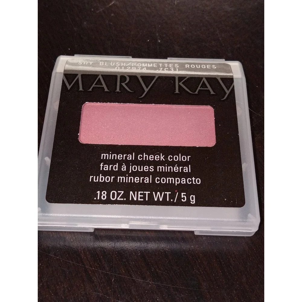 Mary Kay Mineral Cheek Color Shy Blush New 0.18oz